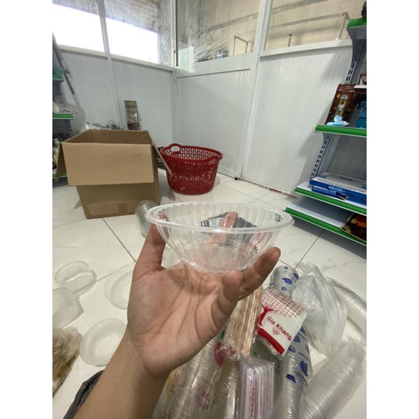 50 Chén nhựa tô lớn  nhựa ,chén cơm ,  chen chấm trong cao cấp lốc 50 cái 3 size 301 -302-303