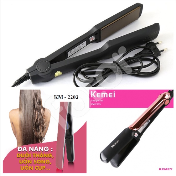 MÁY DUỖI TÓC, KẸP TÓC KEMEI KM-329, KM-2203, KM-2113 CAO CẤP
