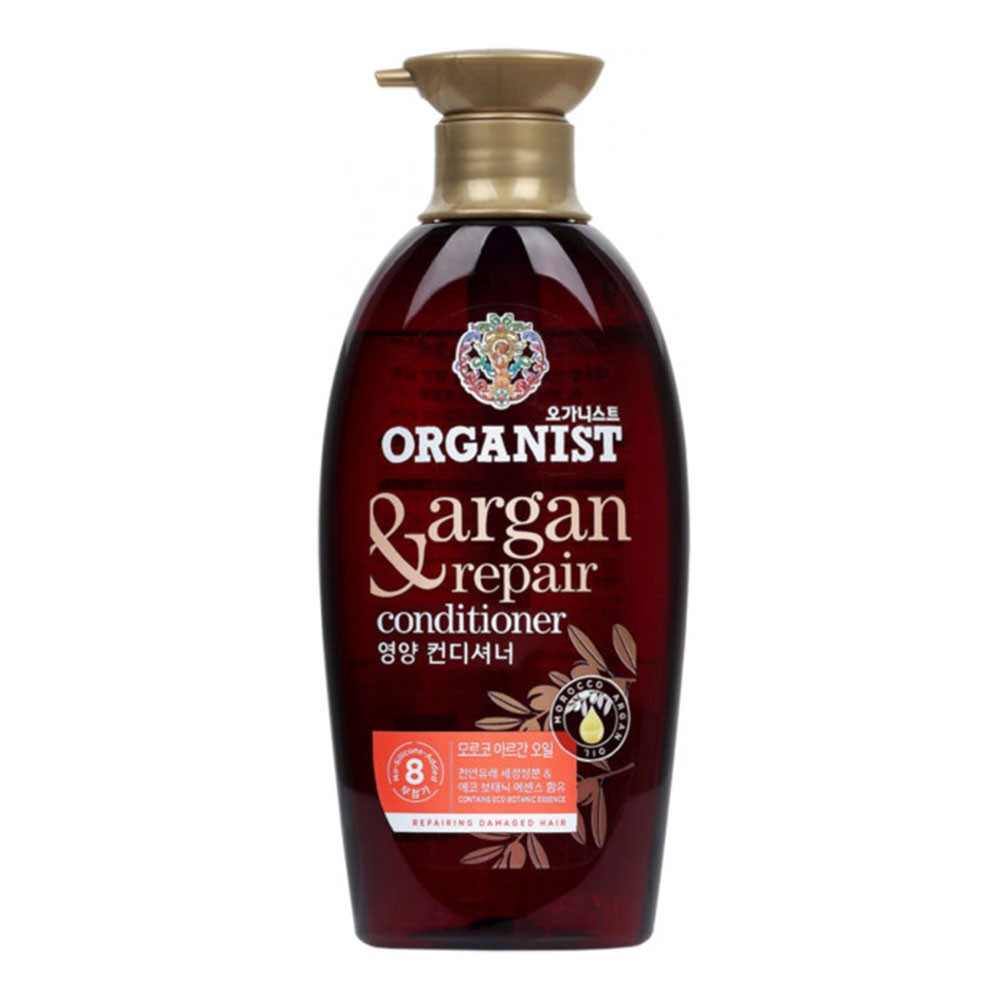Kem xả Organist Tinh dầu Morocco Argan 500ml- Dành cho tóc hư tổn