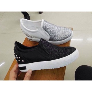 Slip on nâng đế 5cm, ảnh thật