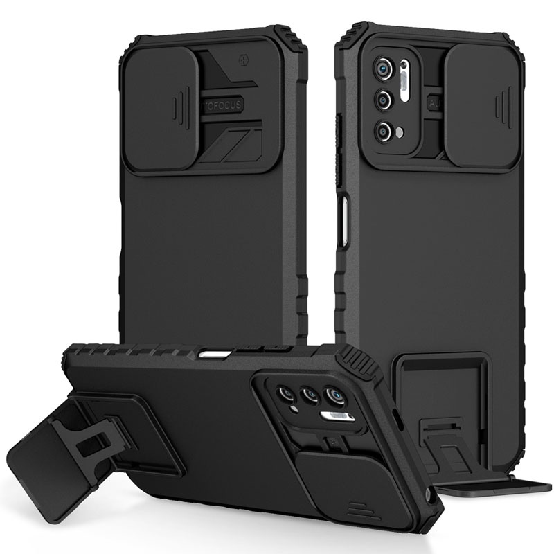 Ốp Điện Thoại Chống Sốc Có Giá Đỡ Sang Trọng Cho Redmi 10 9c 10C 10A Note 10 Note10s 10 Pro M3 Pro 5G