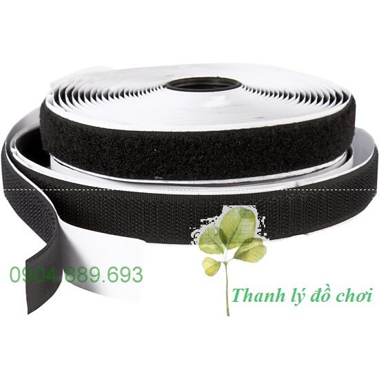 Băng dính gai, khóa nhám, tape có keo sẵn Bán theo mét dài