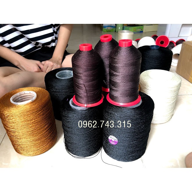 0.5 KG - 1 KG CHỈ MAY GIAY GIA RE (size 1.0-1.2mm)