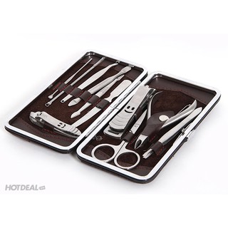 BỘ KIỀM CẮT DA 12 MÓN