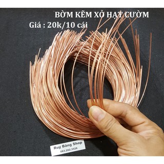 COMBO 10 CÁI GỌNG KẼM XỎ HẠT CƯỜM
