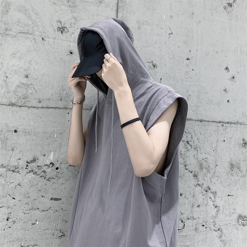 Áo Hoodie Thể Thao Không Tay Dáng Rộng Cỡ Lớn Thời Trang Dành Cho Nam | BigBuy360 - bigbuy360.vn