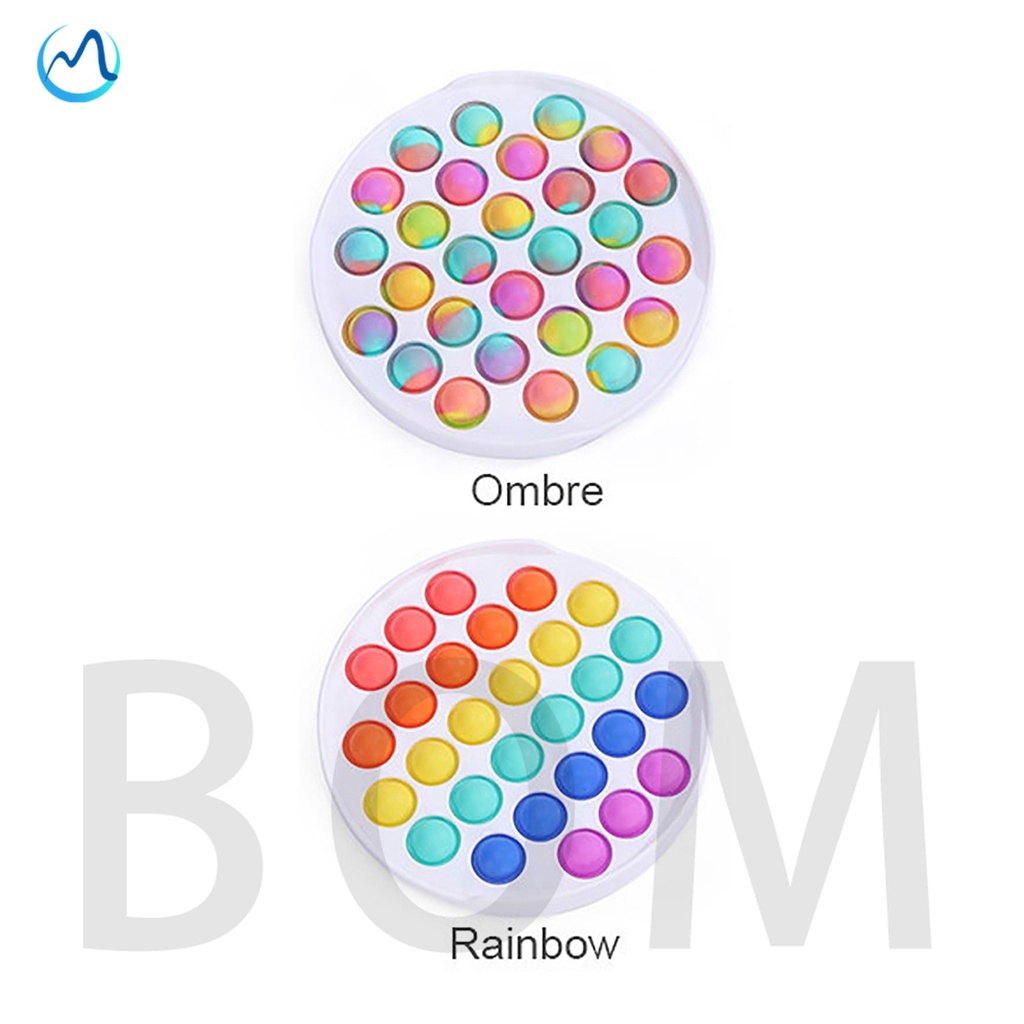 Pop it Fidget Toys Bong bóng đẩy nóng  Đồ chơi giảm căng thẳng Đồ chơi đầu ngón tay poppit