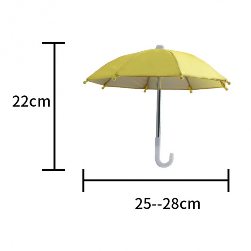 Dù Che Nắng Mini Dễ Thương Chống Nước Chống Bụi Có Giá Đỡ Điện Thoại