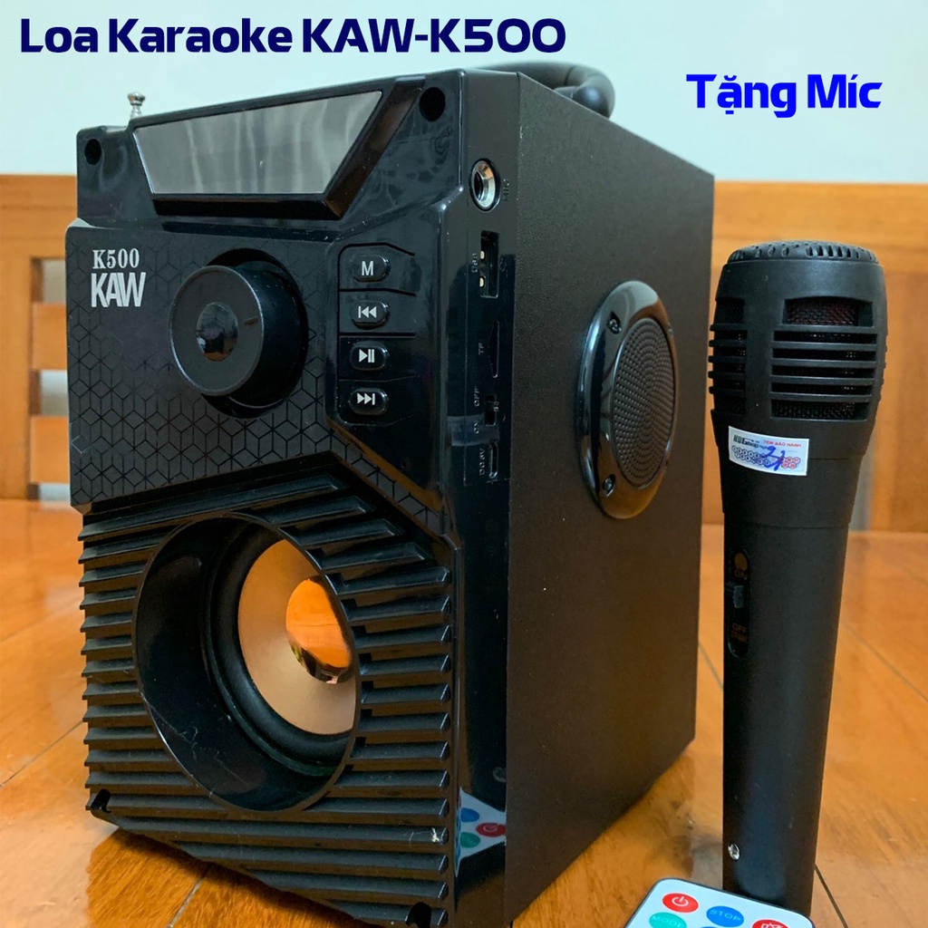 Loa Karaoke Bluetooth KAW A300, A18  Công Suất Lớn, Âm Thanh Sống Động