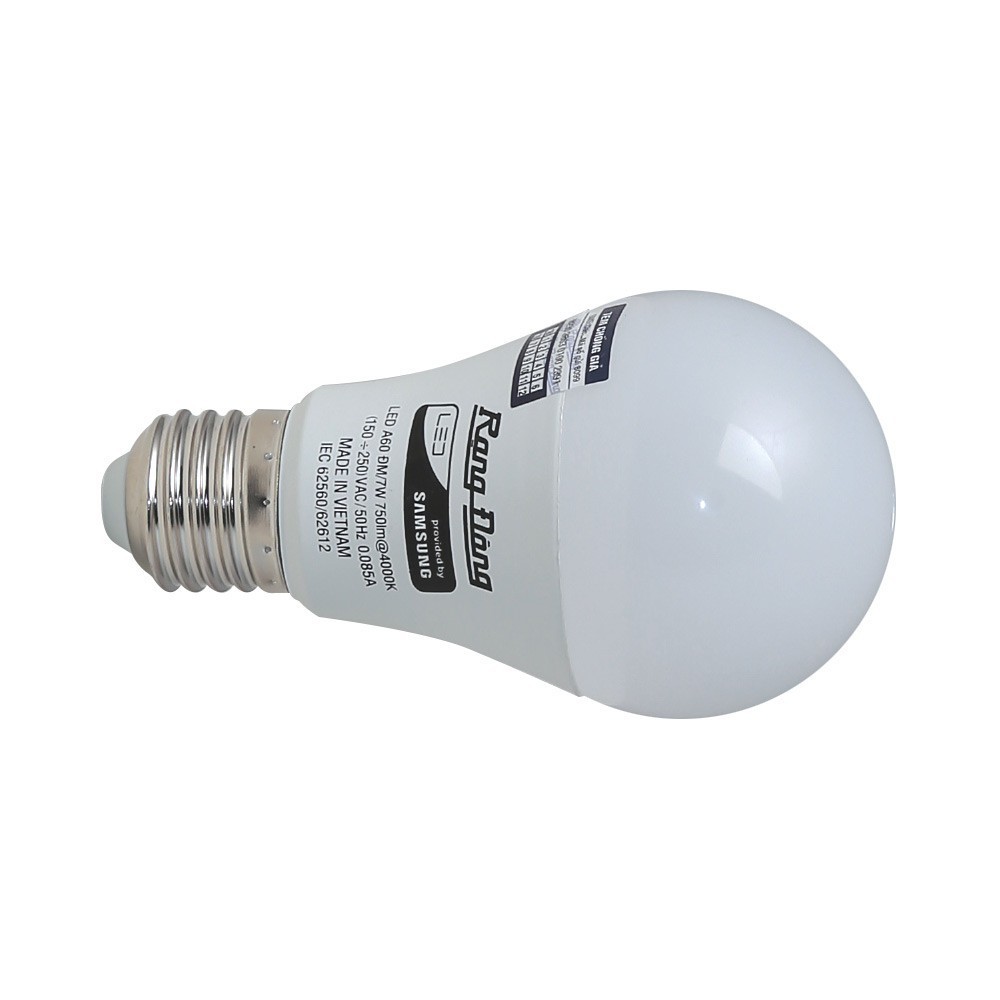 Bóng LED bulb đổi 3 màu  7W / 9W Rạng Đông, LED của Samsung