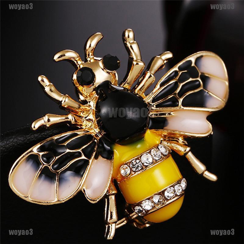 Trâm Cài Áo Hình Con Ong Đính Đá Sang Trọng