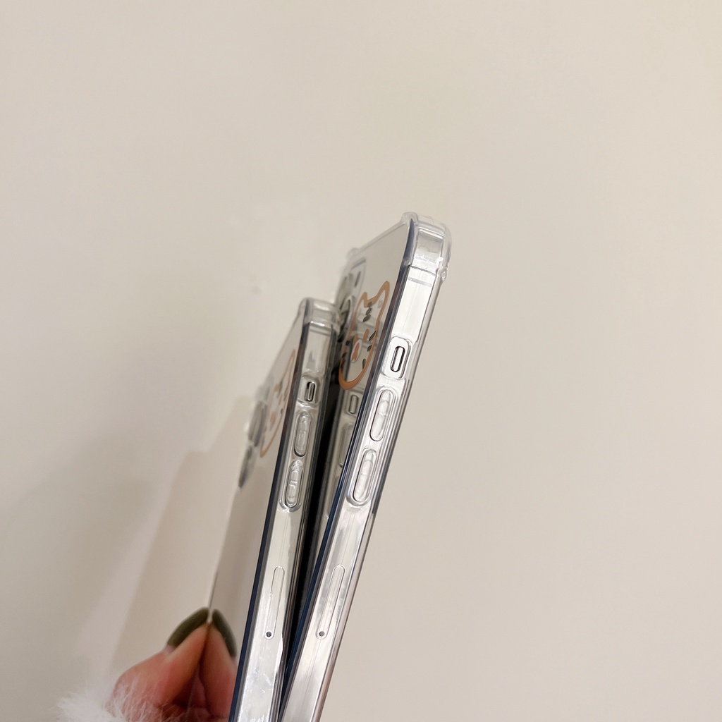 Ốp Lưng OPPO  Reno 8Z 8 A76 A74 A95 A57 4G 5G A94 A52 A92 A5 2020 A9 2020 A5s A12 A31 A3s 7 7Z 6 5 A16 A15 A15s A54 A53 A33 Gương Case
