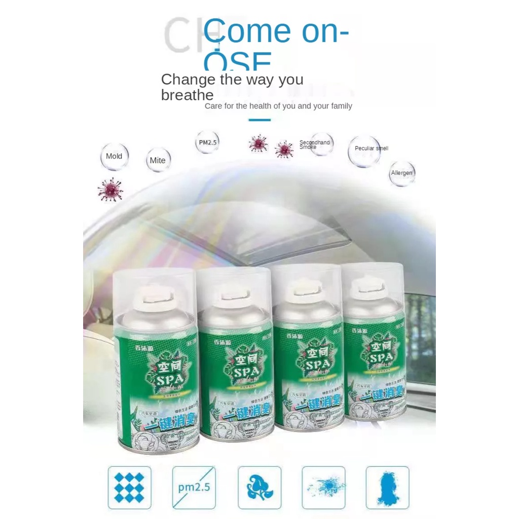 Nước hoa khử mùi máy lạnh xe oto 240ML