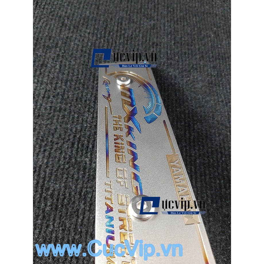 Bộ Bảng Tên MXKing Nhôm Xi Titan Kèm Ốc Inox Thái Siêu Dày