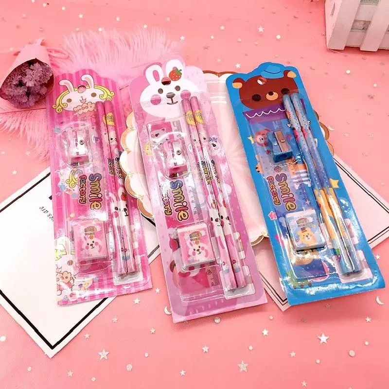 Set 5 món dụng cụ học tập cho bé