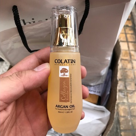 Tinh dầu dưỡng tóc Argan Oil Colatin 40ml