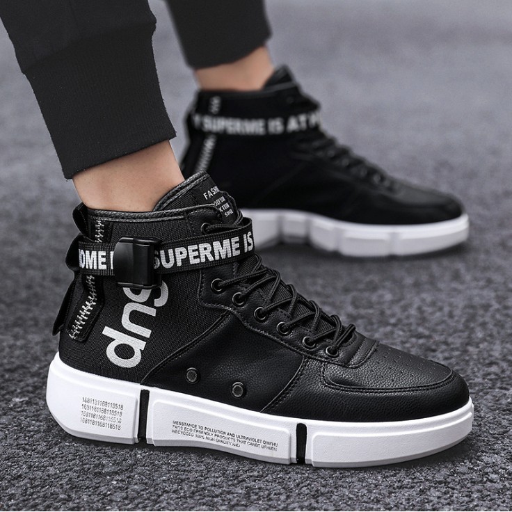 Giày cao cổ nam - giày bốt nam khóa cổ phong cách HOT 2019 SP - 307 | BigBuy360 - bigbuy360.vn