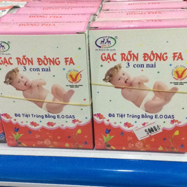 Băng rốn đông pha hộp 3 cái