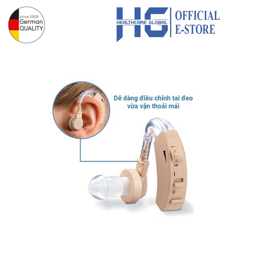 Máy Trợ Thính Vành Tai Beurer HA20 | Xử Lý Và Khuếch Đại Âm Thanh Giúp Người Dùng Nghe Rõ Hơn - Bảo Hành 12 Tháng