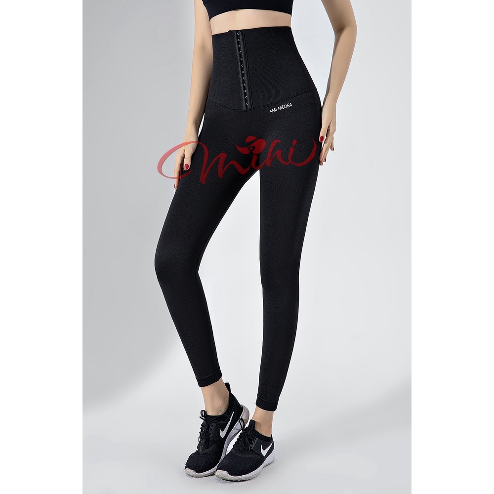 Quần Tập Gym Yoga Nữ Thiết Kế Gen Nịt Bụng Latex Cao Cấp, Thu Gọn Vòng Eo Nâng Mông