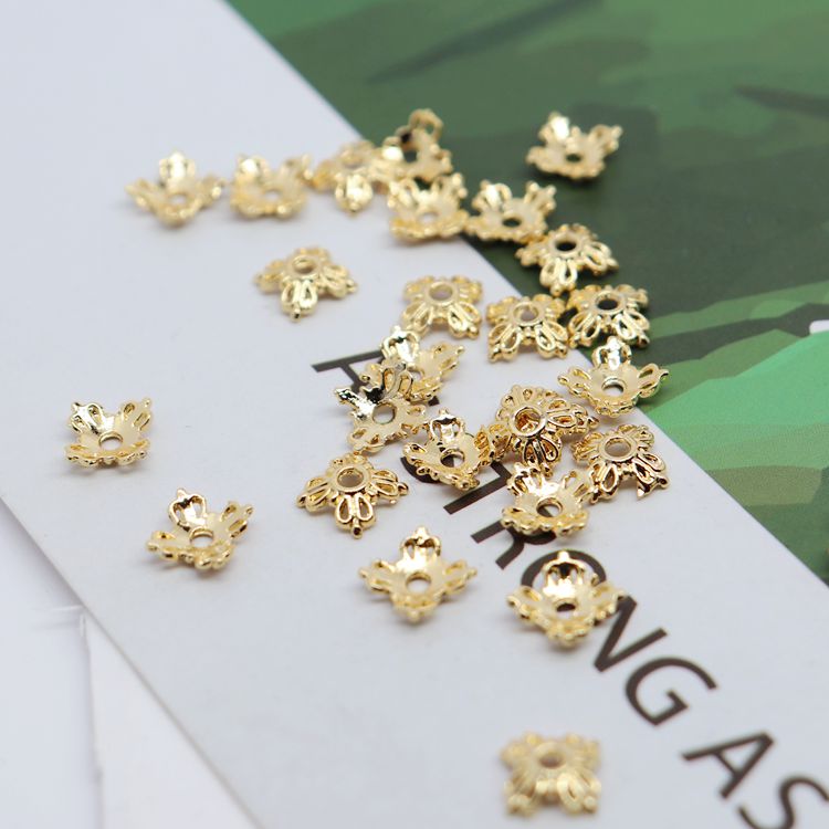 Bộ 50 Giá Đỡ Mạ Vàng 18K Dùng Làm Trang Sức DIY