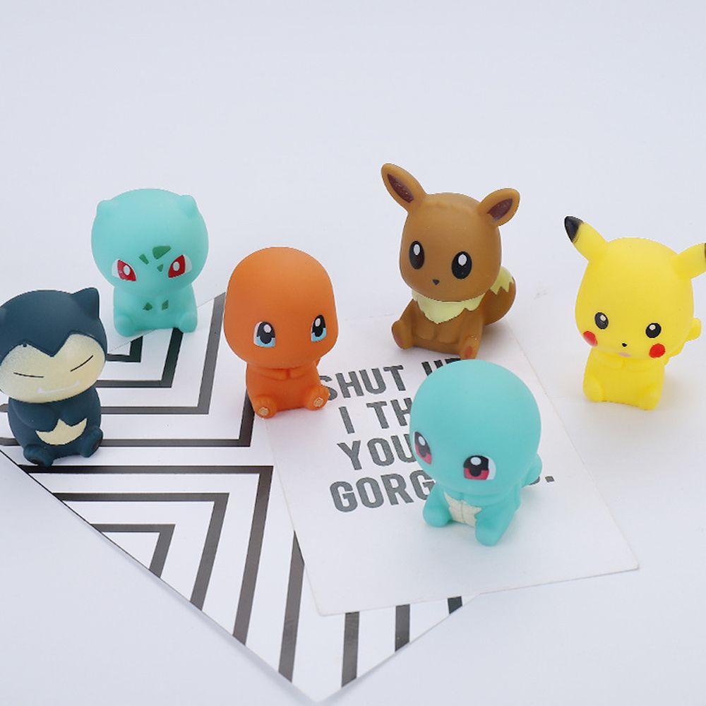 Đồ Chơi Bóp Phát Ra Tiếng Kêu Hình Pikachu Bằng Cao Su Mềm Dễ Thương Cho Bé Khi Tắm