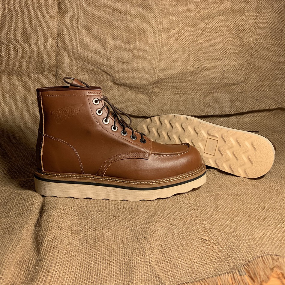 Giày bốt cao cổ nam da bò Redwing Moctoe Boots rẻ nhất hà nội