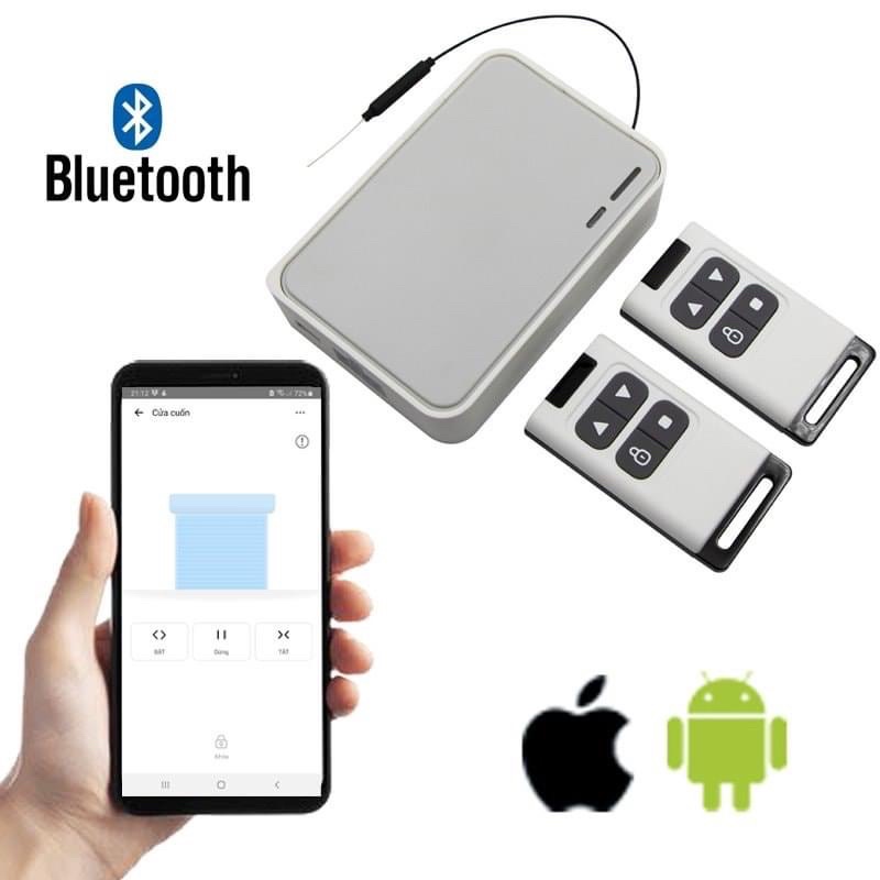 Hộp điều khiển cửa cuốn bằng điện thoại sử dụng Bluetooth