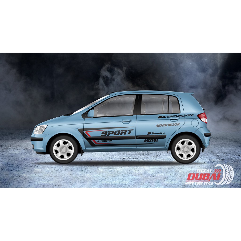 Tem sườn xe getz thể thao thay đổi chữ theo yêu cầu