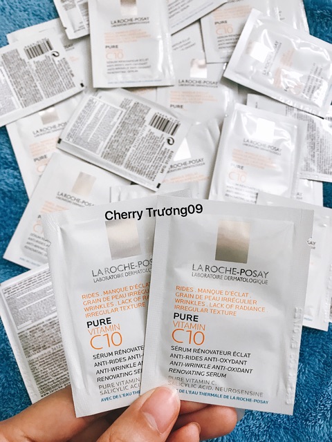 x04 GÓI- Dưỡng Serum Đậm Đặc C10 Sáng Da, Giảm Thâm, Đều Màu Da ( Laroche Posay) Vitamin C | BigBuy360 - bigbuy360.vn