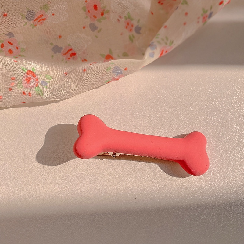 Kẹp Tóc Mái Trước Bằng Nhựa Resin Hình Hoa Nhỏ Màu Hồng Thời Trang Mùa Hè Cho Nữ