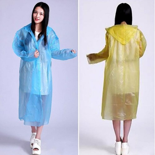 COMBO 10 Chiếc Áo Mưa Nilong Dùng 1 Lần Cho Dân Phượt Siêu Dai