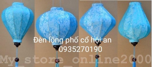 Đèn lồng hội an size 30