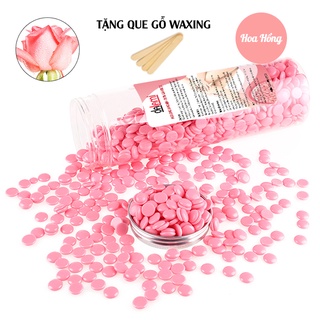 Sáp wax tẩy lông nóng cao cấp dalami - wax tẩy lông nách, wax lông vùng bikini - có che tên sản phẩm