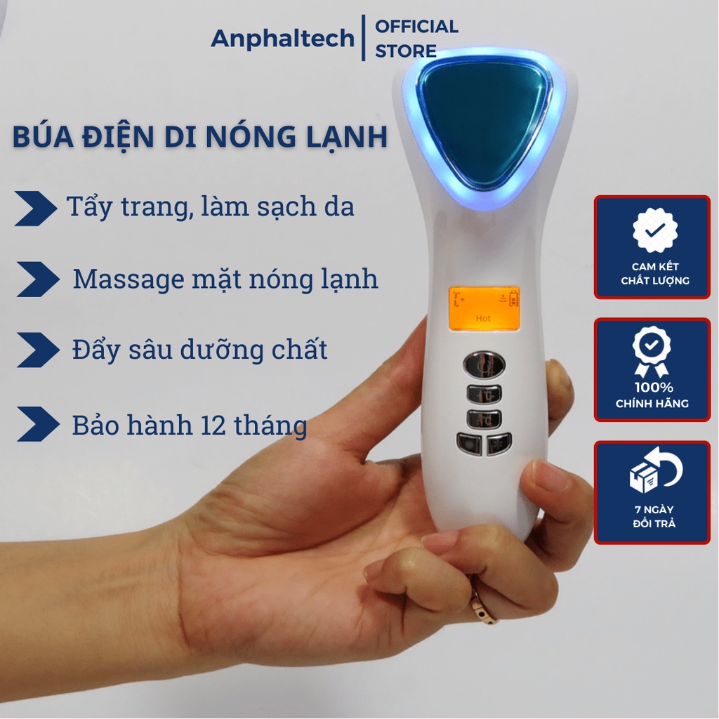 Búa Điện Di Nóng Lạnh Kết Hợp Ánh Sáng Sinh Học