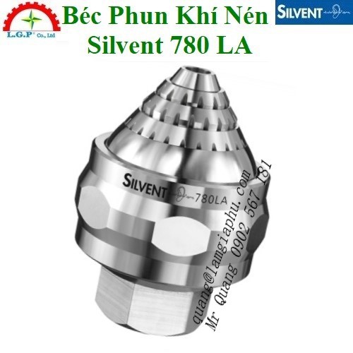 Silvent 780 LA - Béc Phun Khí Nén Silvent 780 LA ren kết nối cái G 1 1/2"