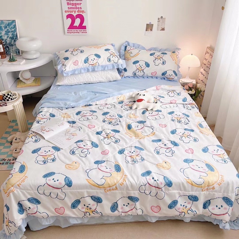Set ga đũi bèo IGUN BEDDING chăn trần