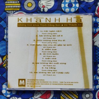 Bộ 3 CD Khánh Hà phono