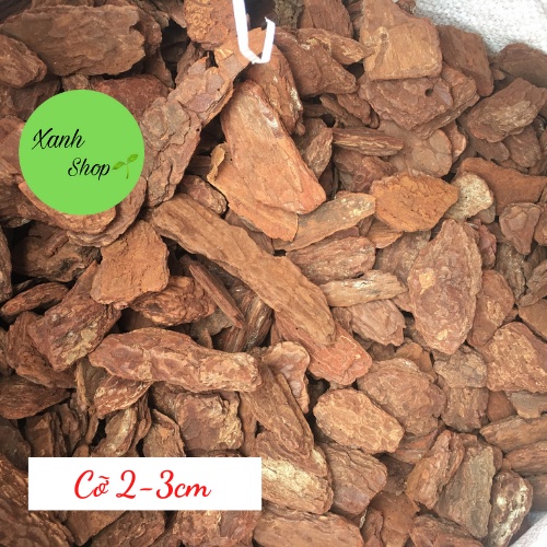 300G VỎ THÔNG sạch đã qua xử lý size 0,5-3cm dùng trồng lan,xương rồng,sen đá