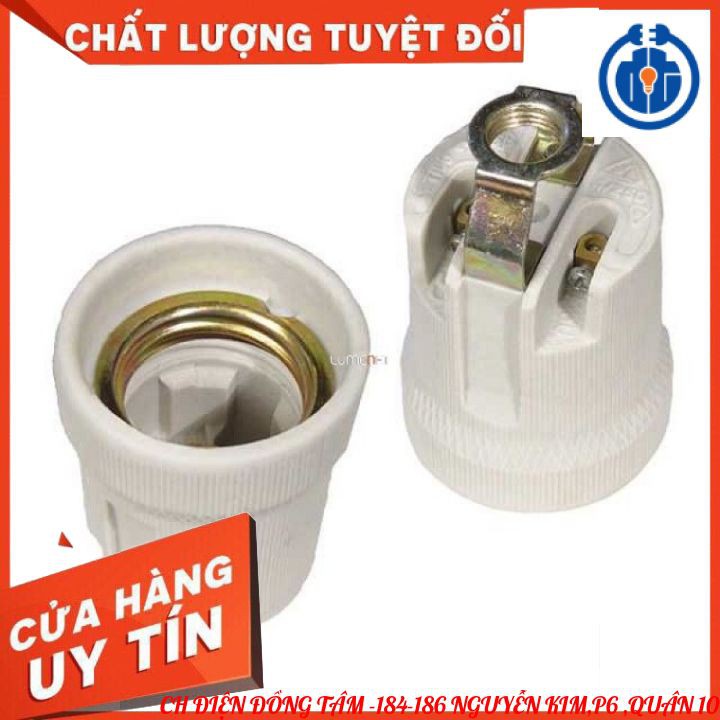 Đuôi sứ Treo E27 chịu nhiệt Cao .