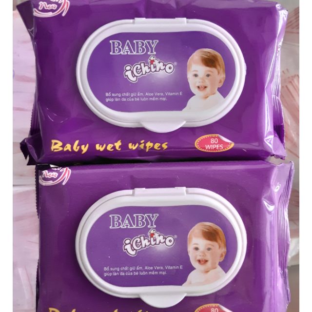 KHĂN ƯỚT BABY ICHINO - SIÊU MỀM MẠI