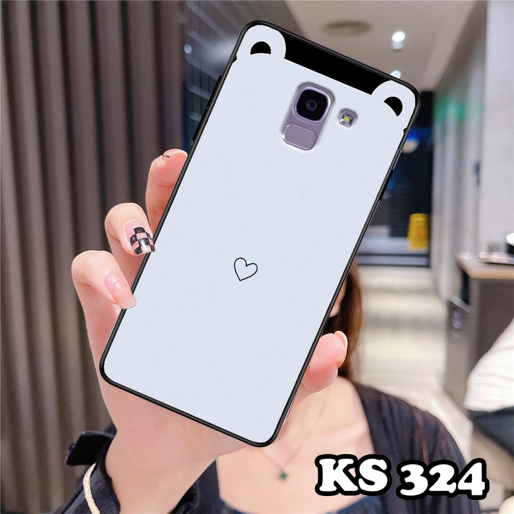 Ốp lưng Samsung A6 2018 - Samsung A6 Plus - Ốp Samsung in hình Tai thỏ - Chất liệu TPU cao cấp