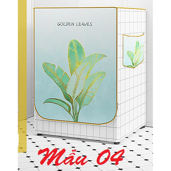 Vỏ bọc máy giặt cửa ngang, áo trùm siêu bền chống mưa nắng Dotina ATLC