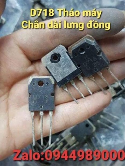 20 con Sò D718 tháo máy chân dài lưng đồng