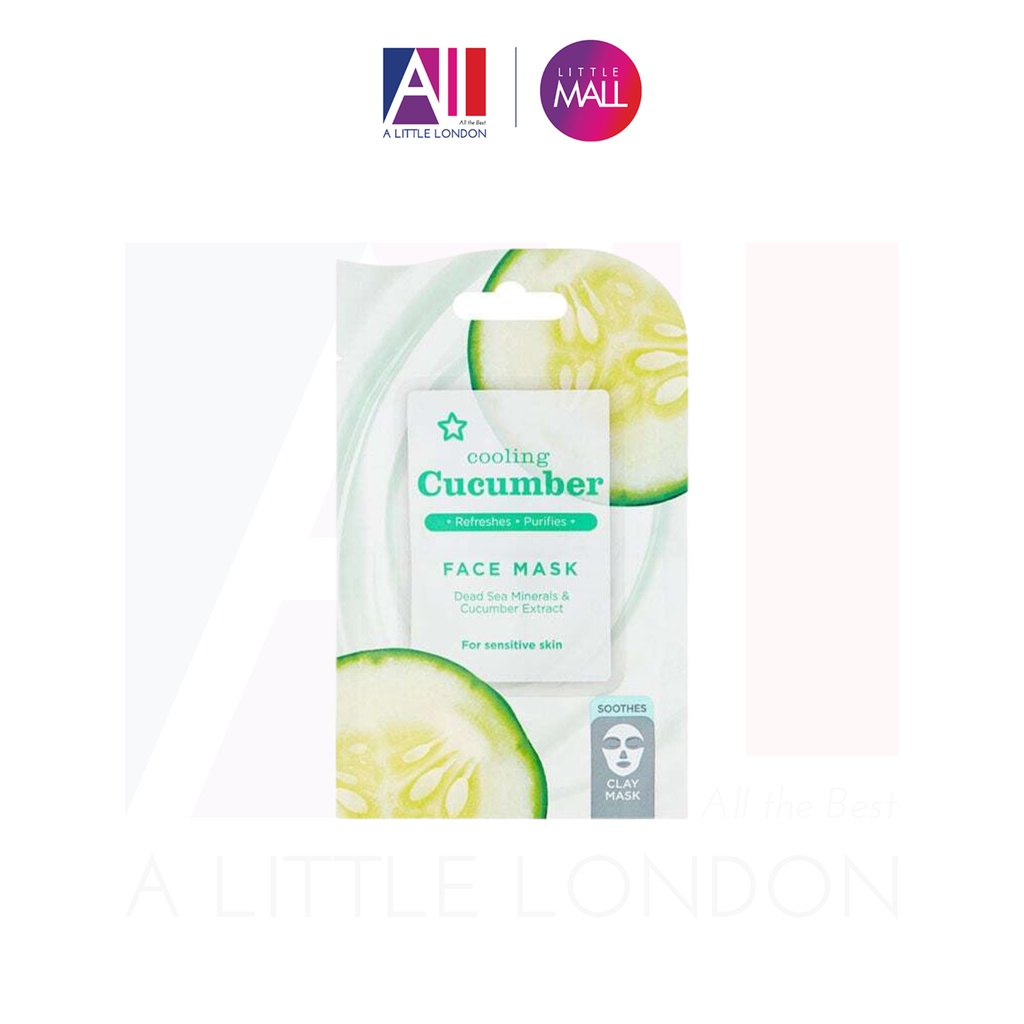 [TOP 1 SHOPEE] Mặt nạ đất sét thải độc, làm dịu da Superdrug ( Bill Anh )