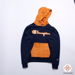 [AUTH] ÁO HOODIE CHAMPION CHẤT LIỆU NỈ PHỐI NHUNG GÂN PHONG CÁCH UNISEX THỜI TRANG