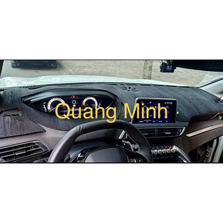 Thảm taplo vân gỗ sang trọng xe peugeot 3008-5008
