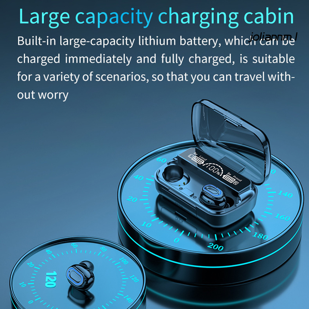 Tai Nghe Nhét Tai Không Dây Bluetooth 5.1 M-1 Điện Thoại