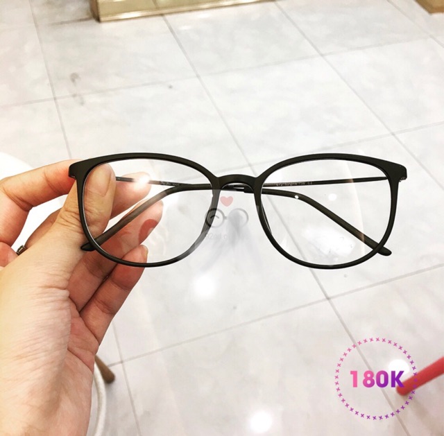 Gọng kính dẻo mắt mèo tặng MẮT TỐT
