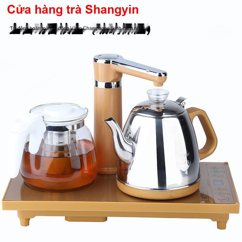 nhà cửa đời sốngẤm điện thông minh có chức năng tưới nước tự động với một chìa khóa bộ pha trà bằng thép không gỉ11